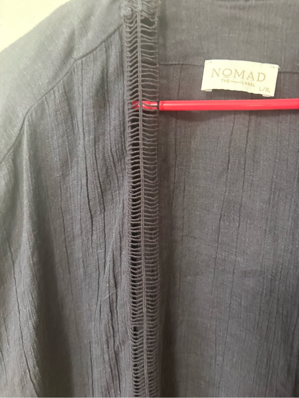 Nomad the Label French Linen Rhea Kimono - Picture 4 of 9